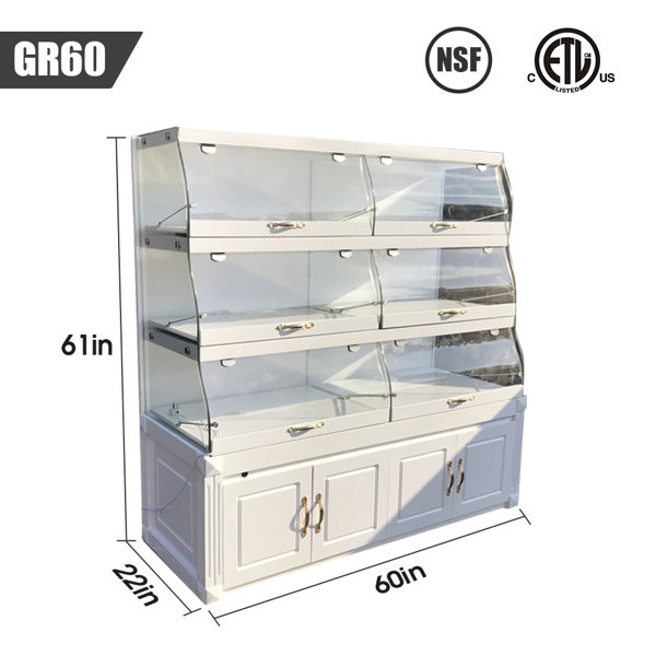 Cooler Depot 61'' H x 60'' W Metal Concession Stand Wayfair